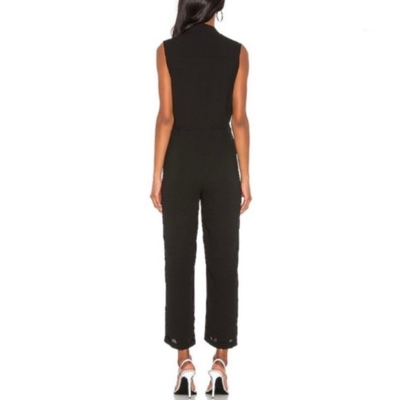 Small All Saints Black Sleeveless Jumpsuit - Picture 3 of 12